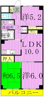 岩沢第一ビル 間取り図