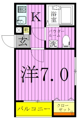ＳＯＬＥＩＬ花畑 間取り図