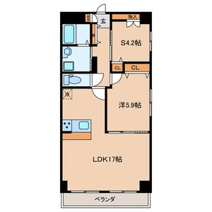 サンコーレジデンス  間取り