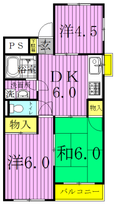 ヨートミクハイム 201号室 間取り