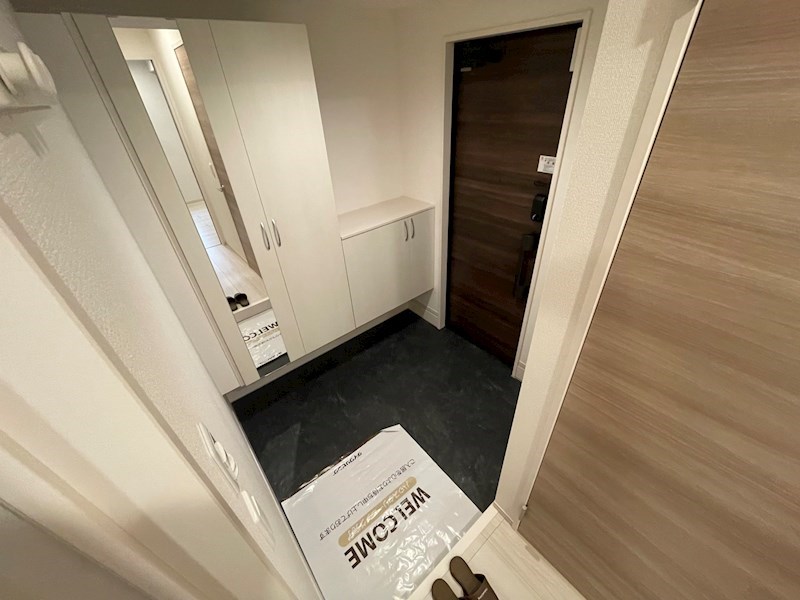 レジデンスワシクラ 玄関
