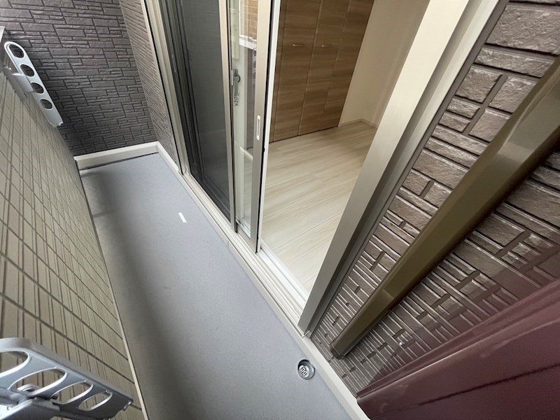 レジデンスワシクラ ベランダ