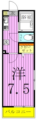 セレ千住 間取り図