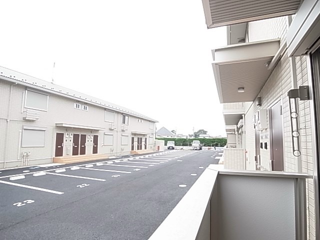 キャッスル冨士  ベランダ
