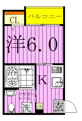 グローベルメゾン綾瀬 間取り図