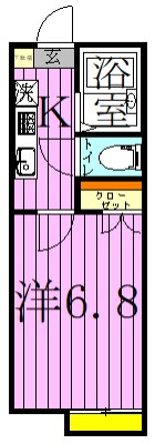 リベルテ加平 間取り図