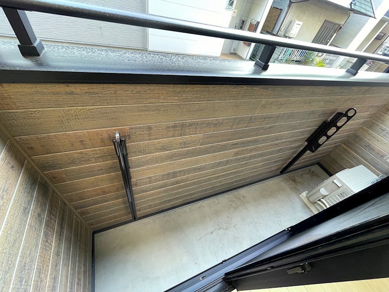 コンフォート梅田 ベランダ