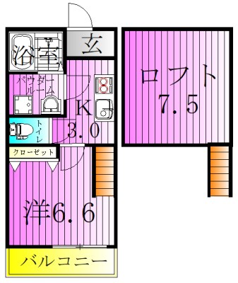 コンフォート梅田 間取り図