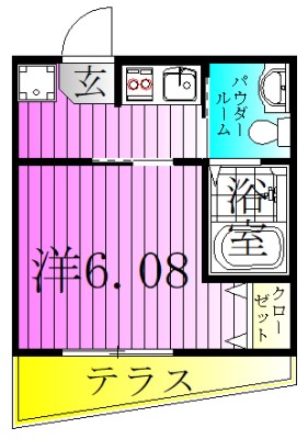 NSGATE青井・弘道 間取り図