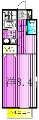 アムールブリアント 間取り図