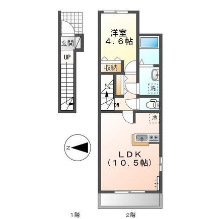 セントラル　レジデンス 201号室 間取り