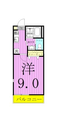 セレブメゾン 101号室 間取り