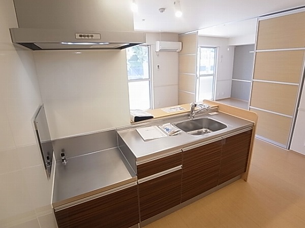 オ・ソレイユABIKO キッチン