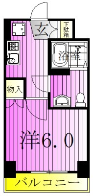 シンシアリー 間取り図