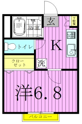 リュエルＩｒｉｙａ 間取り図
