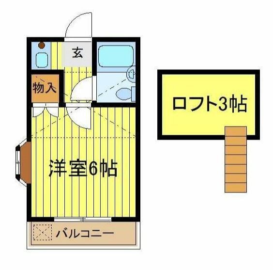 ＰＡＬＡＣＩＯ　ＭＡＴＵＤＯ　1650 201号室 間取り