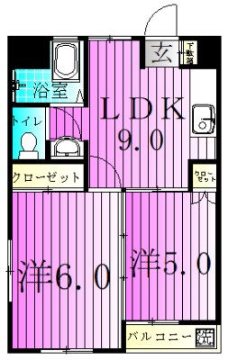 ピア３１  間取り図