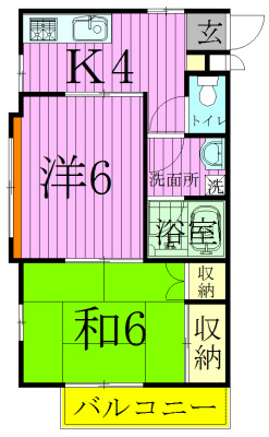 TOMIKURA7 201号室 間取り