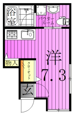 ジェラートⅡ 間取り