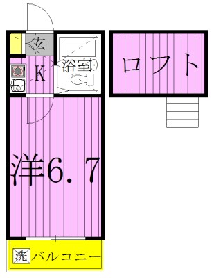 ビューパレス新柏Ｂ棟 103号室 間取り