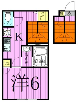 リブリ・足立西新井本町 間取り図
