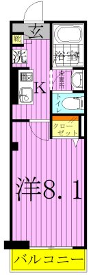 セゾンドミール 間取り