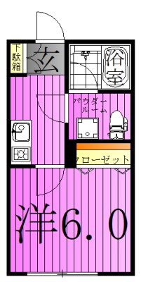 サンティエ六町 間取り図