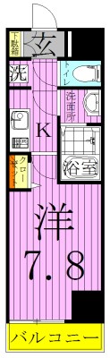 ラフィスタ大師前ＥＡＳＴ  間取り図