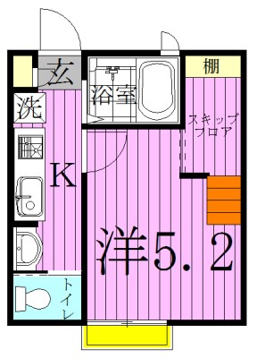 ラルーチェ 101号室 間取り