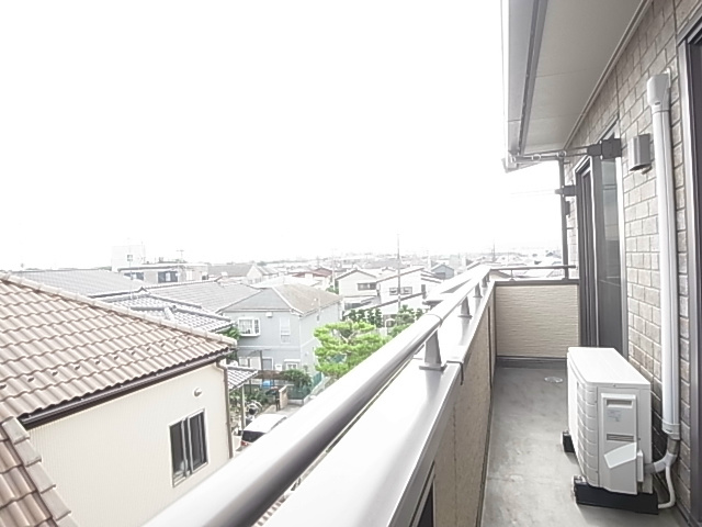 サニーフラットA ベランダ