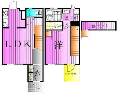KASHIWANOHA　HYGGE～カシワノハ　ヒュッゲ～ N4号室 間取り