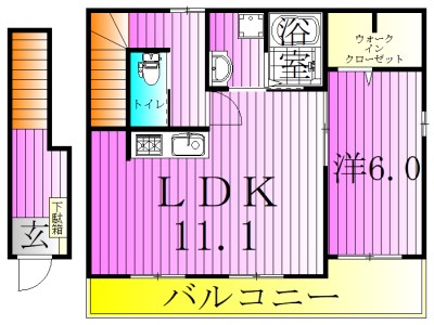 オスペダーレ・カネミツ 間取り図