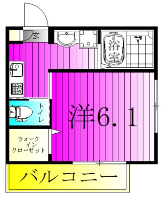 リビエラⅡ～リビエラツー～ 102号室 間取り