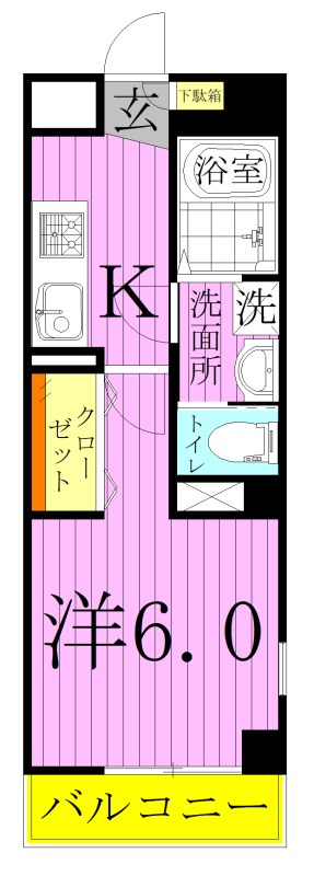 ベル・メゾン 間取り図