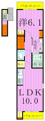 Ｆｕｌｌ-Ｆｕｌｌ 間取り図