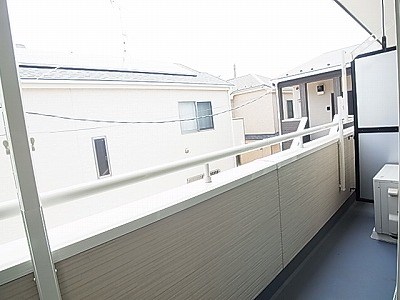 インフォリア・アクシス ベランダ