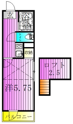 Grande扇大橋 間取り図