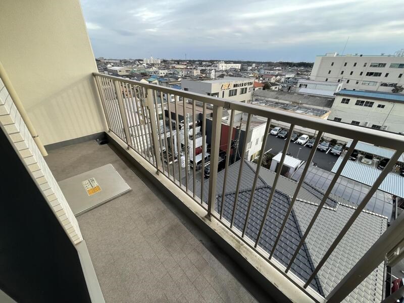 グランビューネレジデンス ベランダ