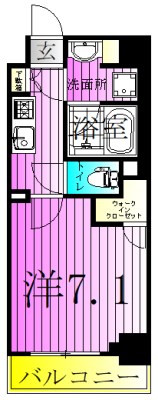 ORSUS　UMEJIMA 間取り図