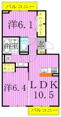 グランサージュ 間取り図