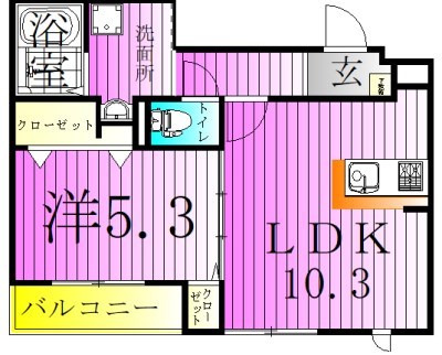 フィカーサ神領堀 間取り図