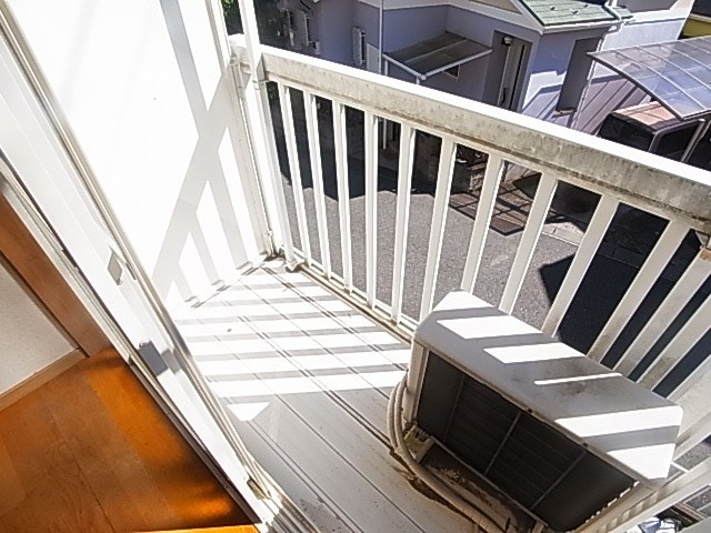 ハイムまことB棟 ベランダ