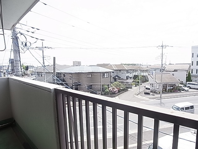 桜台染谷ハイツ ベランダ