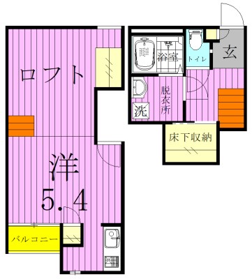 ＣＢ八潮ラク   間取り図