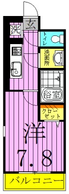 WING(ウイング）  間取り図