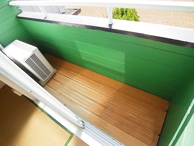 ハイツ・ヒラノ ベランダ