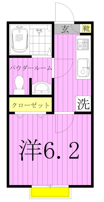 ＫＧ八潮Ⅰ 間取り図