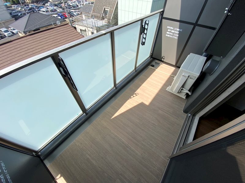 LaSante柏 ベランダ