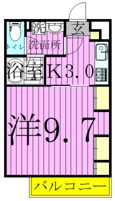 リブリ・グランディール西新井Ⅱ 間取り図
