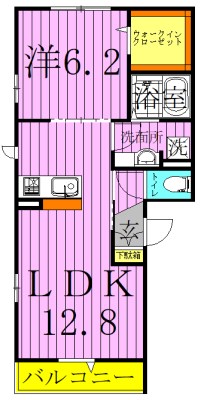 グリーンハイツ 間取り図